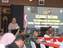 Polda Sumsel Tingkatkan Respons Penanganan TPPO, Libatkan Mabes Polri dan Lintas Instansi