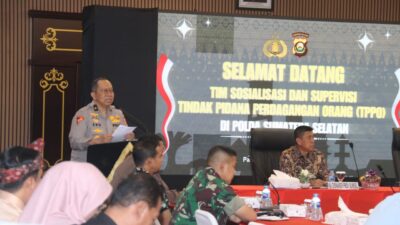 Polda Sumsel Tingkatkan Respons Penanganan TPPO, Libatkan Mabes Polri dan Lintas Instansi