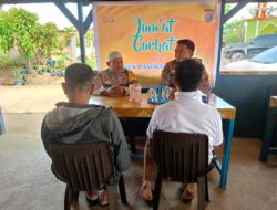Ciptakan Suasana Aman, Polsek Pangkalan Lesung Gelar Jumat Curhat Bersama Warga