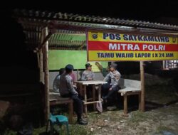 Tekankan Pentingnya Harkamtibmas, Polsek Pangkalan Kuras Sambangi Tokoh Masyarakat