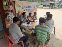 Dekatkan Polisi dan Warga, Polsek Ukui Gelar Ibadah Minggu Kasih