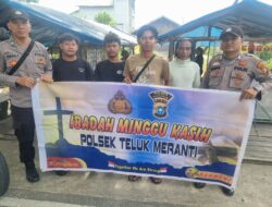 Polsek Teluk Meranti Gelar Minggu Kasih, Warga Sampaikan Keluhan Soal Banjir dan Balap Liar