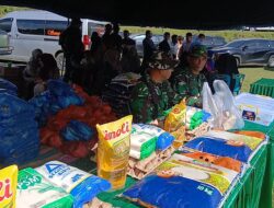 Penutupan TMMD ke-126 Kodim 0106/Aceh Tengah Warnai Kegembiraan Warga dengan Pasar Murah