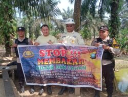 Polisi di Ukui Ajak Warga Tidak Bakar Lahan di Musim Kemarau