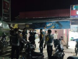 Pastikan Wilayah Aman dan Kondusif, Polsek Langgam Gelar Patroli Malam Cipta Kondisi