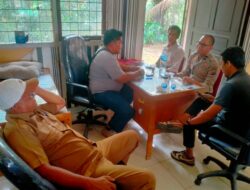 Bhabinkamtibmas Sambangi Tokoh Pemuda, Polsek Pangkalan Lesung Tegaskan Harkamtibmas