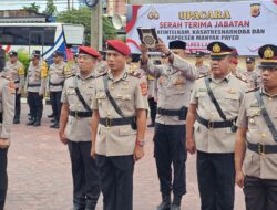 Kapolres Langsa Pimpin Sertijab, 3 Pejabat Dimutasi Termasuk Kasat Intelkam, Kasat Resnarkoba, dan Kapolsek Manyak Payed
