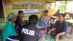 Jumat Curhat, Polsek Teluk Meranti Bahas Kenakalan Remaja dalam Kegiatan