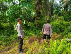 Polsek Teluk Meranti Sosialisasikan Maklumat Kapolda Riau untuk Cegah Karhutla