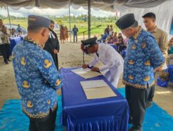 Anggiat Parasian Lumbantoruan Dilantik sebagai Kades PAW Sitampurung, Babak Baru Kepemimpinan Dimulai