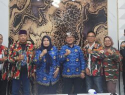 Laskar merah putih kabupaten cirebon, silahturahmi ke kantor bupati cirebon memperkenalkan susunan baru kepengurusan