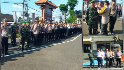 Bersama Kodim 1611/Badung, Polres Badung Gelar Operasi Zebra Agung 2025, Fokus Tingkatkan Kesadaran Lalu Lintas
