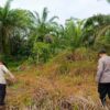 Polsek Teluk Meranti Sosialisasikan Maklumat Kapolda Cegah Karhutla ke Warga