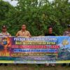 Hindari Pembakaran Lahan, Polsek Pangkalan Lesung Turun ke Masyarakat