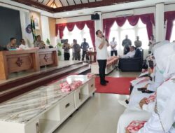 Aksi Honorer Non Database BKN Kondusif, Polres Lhokseumawe Lakukan Pengamanan.