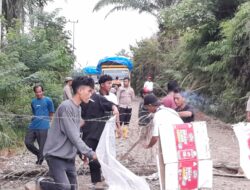 Warga Suka Tani Segel Jalan ke PT Blang Keutumba, Tuntut Retribusi dan Plasma