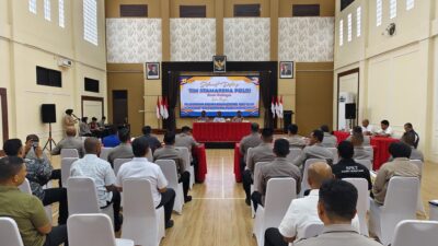 Tim Stamarena Polri Lakukan Asesmen WBK/WBBM di Polres Lhokseumawe