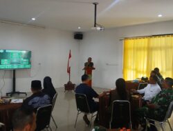 Kodim 0106/Aceh Tengah Gelar Rakor TNI Manunggal KB Kesehatan.