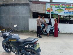 Polsek Bunut Gelar Patroli KRYD untuk Antisipasi Curas, Curat, Curanmor hingga Narkoba