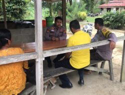 Minggu Kasih di Gereja Katolik St. Thomas, Polsek Kerumutan Dorong Kedekatan Polisi-Masyarakat