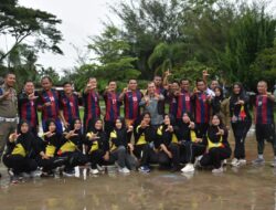 Final turnamen Volly antar Instansi dalam pemerintahan Kota Langsa antara Tim Volly Putri Dan Putra Disdikbud tahan Satpol PP dan WH pada senin 24 November 2025