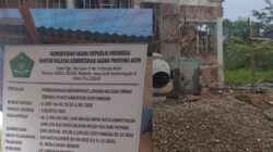 Proyek PLHUT Aceh Tamiang Rp 2,4 M Diduga Abaikan K3: Pekerja Diizinkan Bekerja Tanpa APD, Proyek Kemenag Disorot Keras