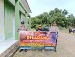 Polisi Gencarkan Sosialisasi Antisipasi Karhutlah di Sorek Satu