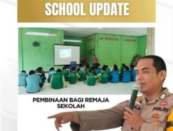 Cegah Kenakalan Remaja, Polisi Sosialisasi ke Siswa MTsN 2 Pelalawan