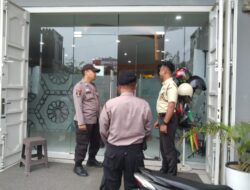 Patroli KRYD Digencarkan, Polsek Pangkalan Kerinci Pantau Bank hingga Toko Mas