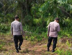 Polsek Teluk Meranti Sosialisasikan Pencegahan Karhutla ke Masyarakat