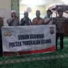 Subuh Harmoni, Polsek Pangkalan Lesung Sampaikan Himbauan Kamtibmas