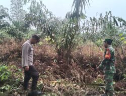 Perkuat Kolaborasi, Polsek Langgam dan Koramil 09 Gelar Silaturahmi Sinergitas TNI–Polri