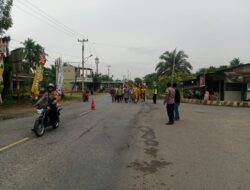 Helat Kelurahan Pangkalan Lesung ke-20, Ribuan Warga Meriahkan Pawai Akbar