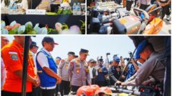 Saat Tinjau Merak Kapolri Sampaikan Pesan Presiden, Beri Pelayanan Terbaik dan Waspadai Bencana