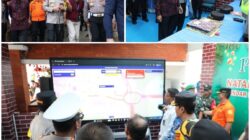 Kapolda Bali dan Gubernur, Cek Pos Pelayanan dan Pos Terpadu Pengamanan Natal