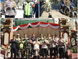 Sinergi TNI–Polri Jembrana Amankan Perayaan Natal, Dandim dan Kapolres Pimpin Patroli Gabungan