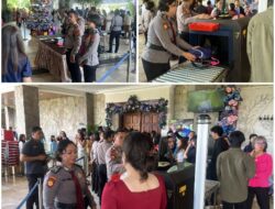 Polda Bali Laksanakan Pengamanan Ibadah Natal, di Gereja Lembah Pujian