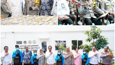 Polri Groundbreaking 436 SPPG Serentak, Tegaskan Komitmen Dukung Program Gizi Nasional