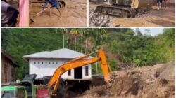 Tiga Alat Berat Dikerahkan, Tangani Longsor di Padang Pariaman