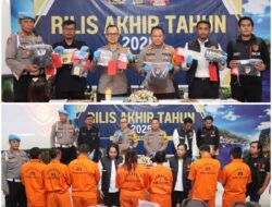 Kado Tutup Tahun 2025, Polres Karangasem Ungkap 6 Kasus Kriminalitas Menonjol Selama Bulan Desember