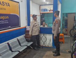 Patroli Rutin Polsek Kuala Kampar Cegah Curat, Curas, dan Curanmor di Wilayah Hukum