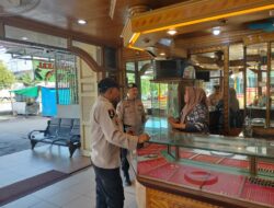 Patroli Preventif Polsek Pangkalan Kerinci Tingkatkan Kamtibmas di Pusat Bisnis