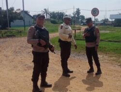 Cegah Curat–Curas–Curanmor, Polsek Ukui Intensifkan Patroli Objek Vital