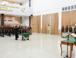 Kajati Kepri J. Devy Sudarso Lantik Wakajati Kepri Baru, Tekankan Pelaksanaan Amanah Penuh Rasa Tanggungjawab, komitmen dan Dedikasi yang Tinggi