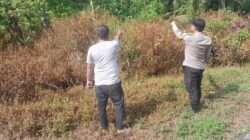 Cegah Karhutla, Polsek Kuala Kampar Gelar Sosialisasi dan Sebarkan Maklumat Kapolda Riau