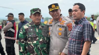 Sinergi Tiga Pemimpin: Kapolres, Wali Kota, dan Dandim Solid Tangani Banjir Lhokseumawe Aceh Utara