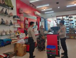 Cegah Curat dan Curanmor, Polsek Pangkalan Kerinci Turun ke Jalan