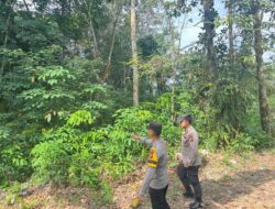 Patroli Karhutla di Titik Rawan Sorek Satu, Pelalawan