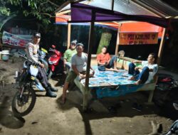 Polisi Cek Pos Kamling untuk Tingkatkan Keamanan Warga