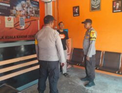 Cegah Curas, Curat, dan Curanmor, Polsek Kuala Kampar Lakukan Patroli KRYD